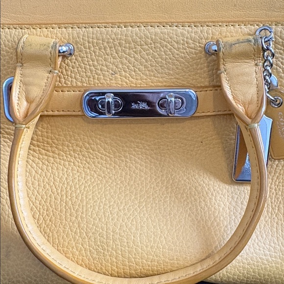 Coach Small Leather Handbag - Picture 11 of 12